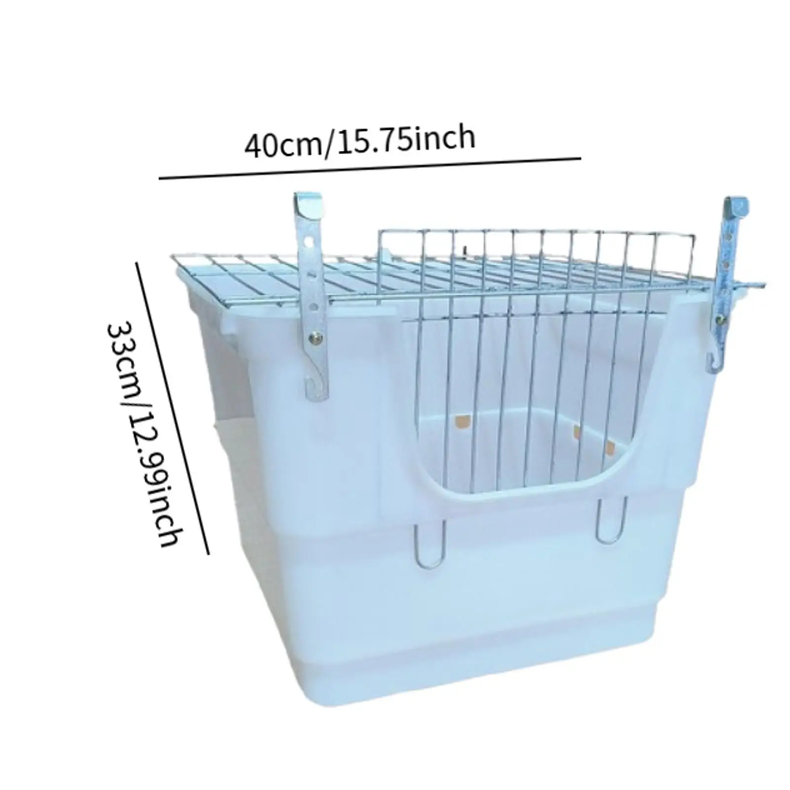 Rabbit Nesting Box Bunny Cage Breathable Easy to Clean Bunny Breeding Box Rabbit Hutch Box for Hedgehogs Chinchilla Squirrel