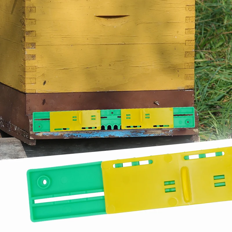 Puertas de viaje deslizantes para apicultura, colmena de abejas profesional, protectores deslizantes de plástico, herramienta de apicultura, herramienta de cría - imagen 2