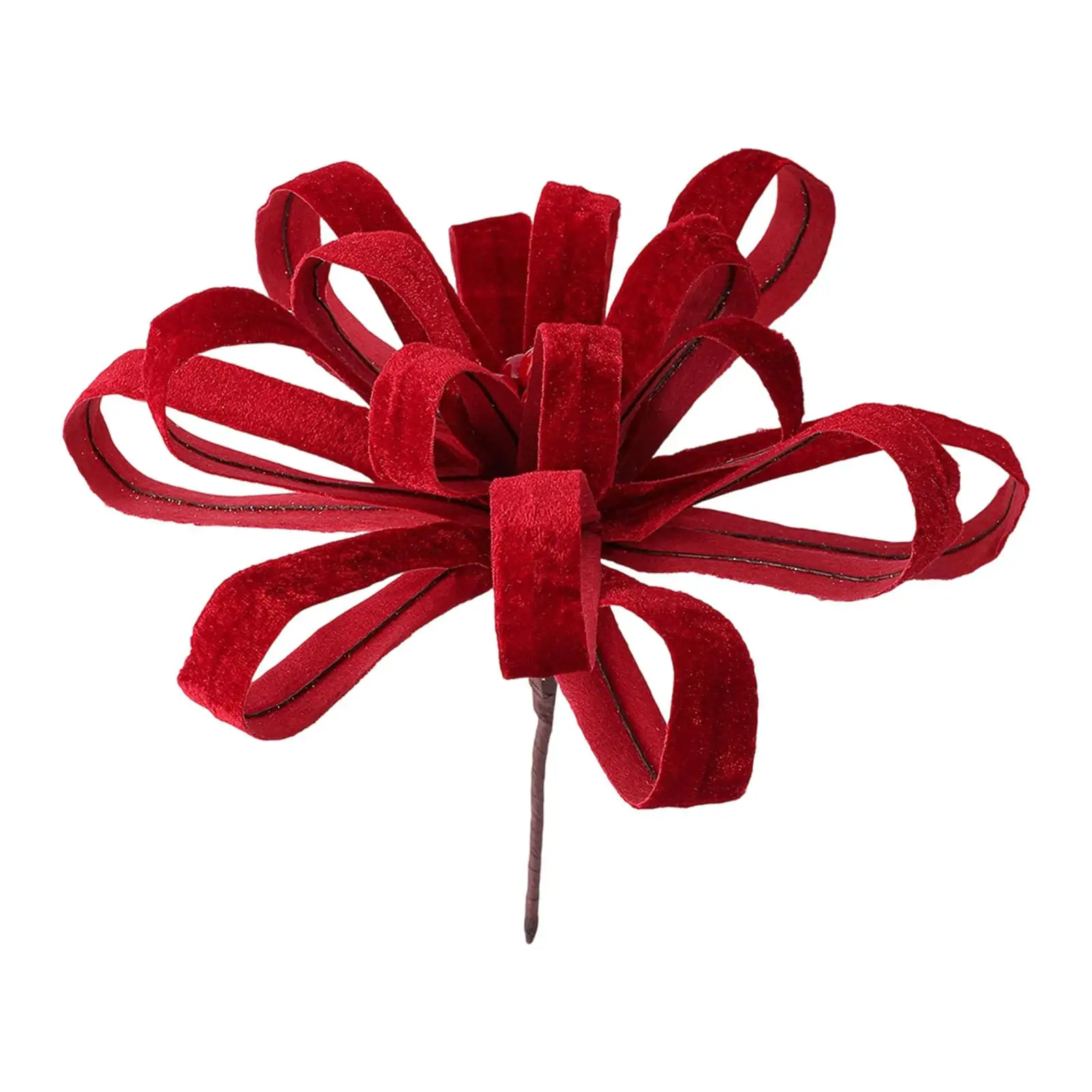 Christmas Artificial Flower Floral Arrangement Floral Pick Faux Flower for Party Gift Wrapping Xmas Garland DIY Crafts Christmas Artificial Flower Floral Arrangement Floral Pick Faux Flower for Party Gift Wrapping Xmas Garland DIY Crafts