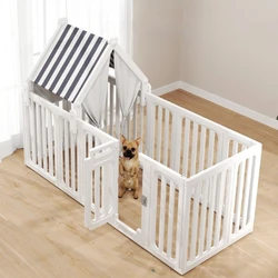 Barrera de seguridad para mascotas para puertas - perros y gatos