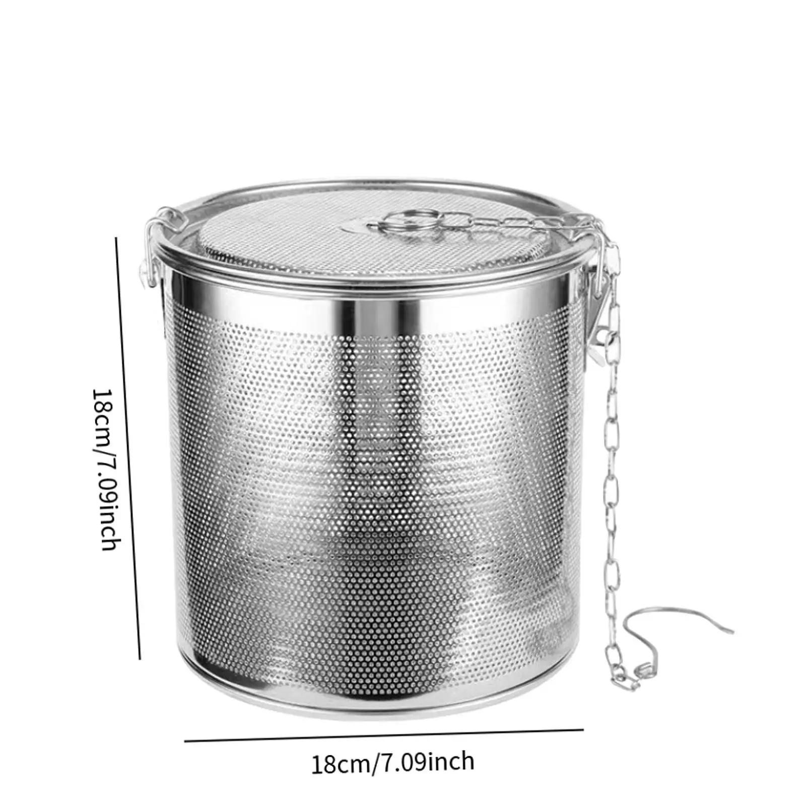 Tea Ball Strainer Reusable Teaware Soups Seasonings Coffee Filter Loose Leaf Tea Steeper Kitchen Gadgets Spice Seasoning Ball