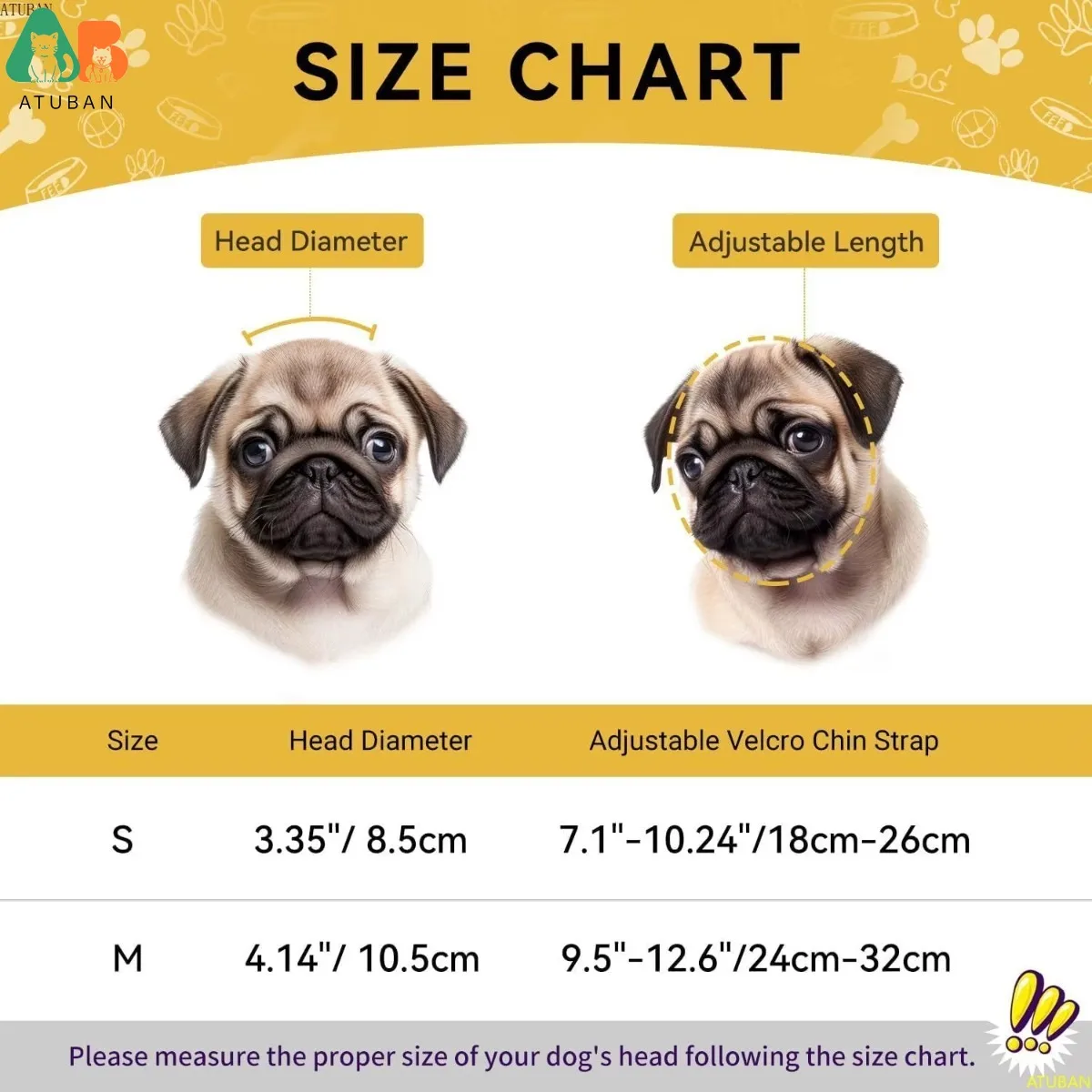 ATUBAN casco duro de protección al aire libre, sombrero elegante para perros pequeños y gatos, para juegos de fútbol, seguridad para mascotas con orificios para las orejas - imagen 2