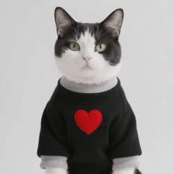 Suéter de punto para gato y perro pequeño – Cálido y suave para invierno