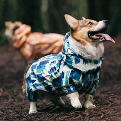 Chubasquero impermeable para perros medianos y grandes