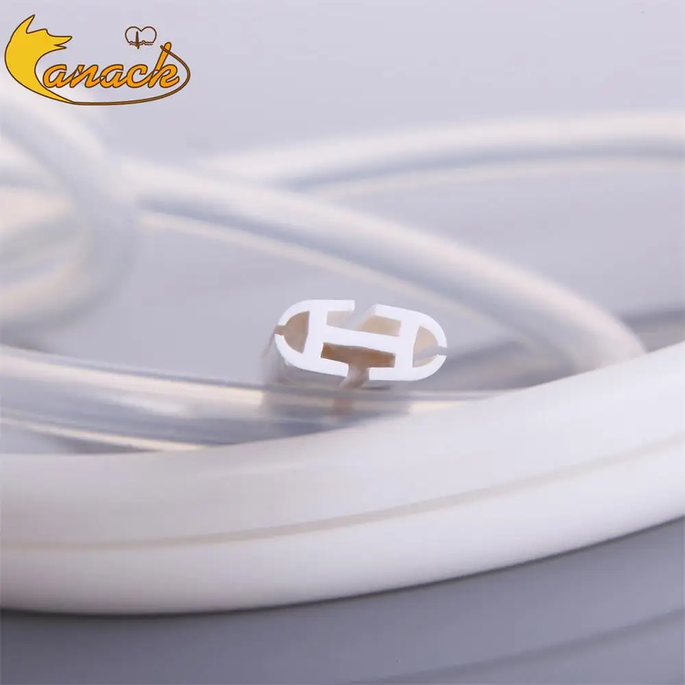 Tubo drenaje estriado plano mascotas silicona - vista principal