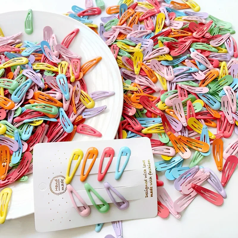 Linda moda 3cm Mini horquilla para perro mascota dibujos animados gota de caramelo aceite cachorro gato pinzas para el cabello para perro pequeño gato mascota aseo accesorios para gatos - imagen 2