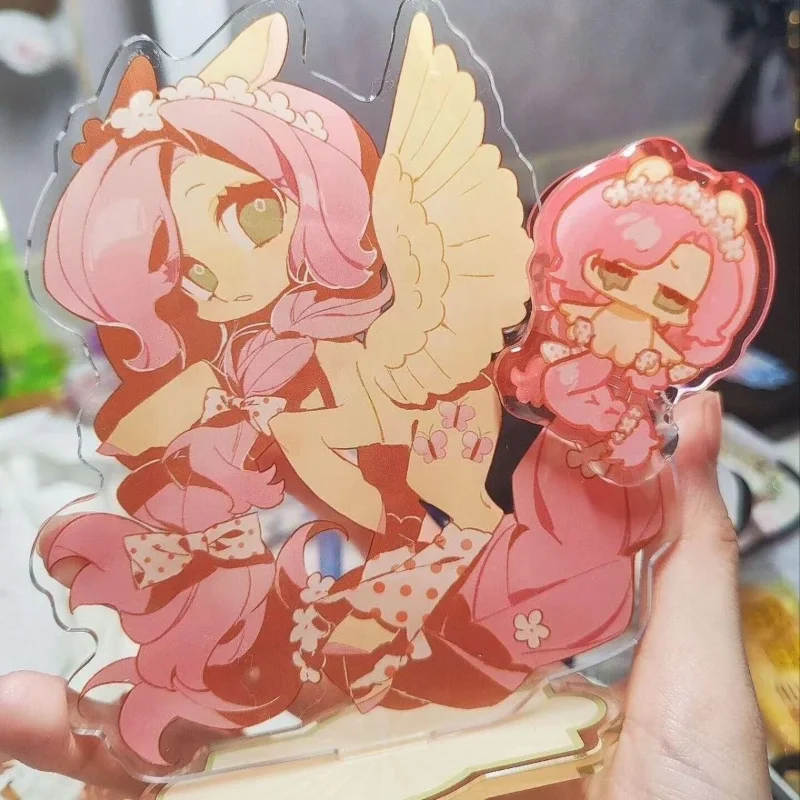 Soporte acrílico My Little Pony Pinkie Pie, 4 Uds., dibujos animados, Pony arcoíris, translúcido, Crepúsculo, brillo, Fandom Millet, juguete para regalo Kawaii - imagen 2