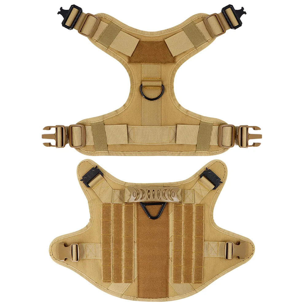 Arnés táctico militar para perros, chaleco K9 para perros, entrenamiento de pastor alemán, accesorios para caminar para perros medianos y grandes - imagen 3