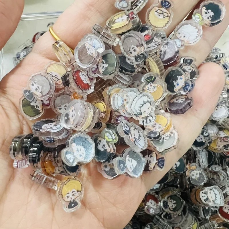Colgante Haikyuu para llavero 1 cm - impermeable (gatos y perros) - imagen 4