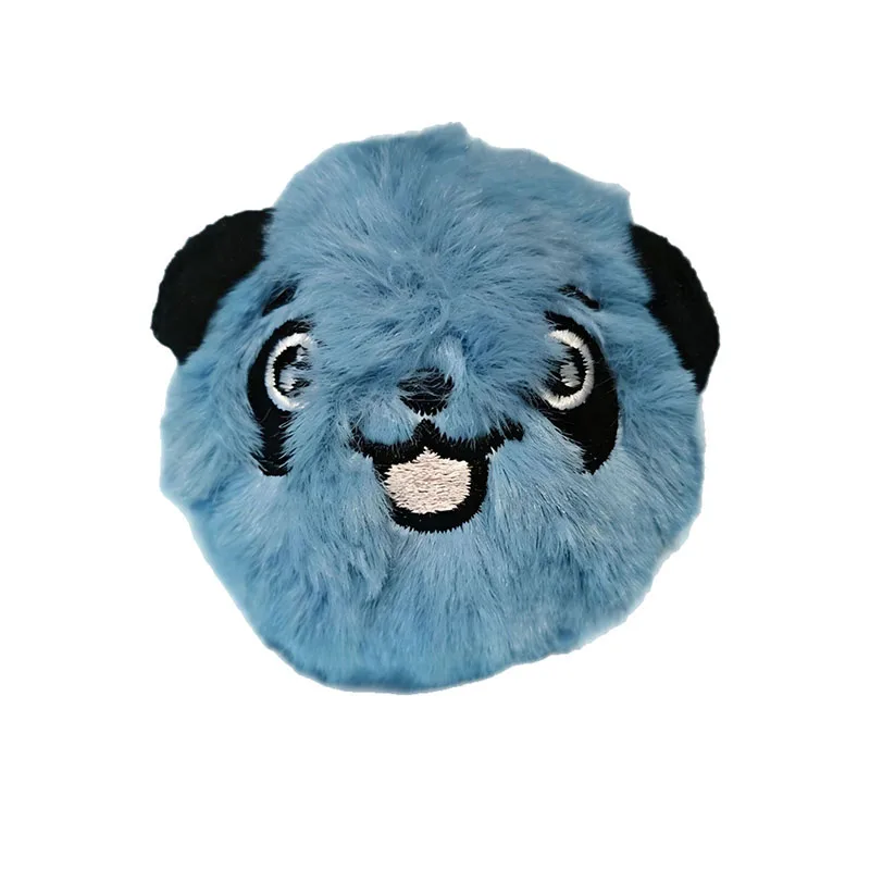 Pelota de peluche con sonido para perros – Resistente y limpiadientes - imagen 2