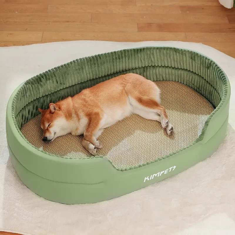 Estera para sofá cama de perro de raza grande de alta calidad, manta para perro pequeño, mediano y grande, cojín, suministros de cesta, cojines geniales, 2024 - imagen 4