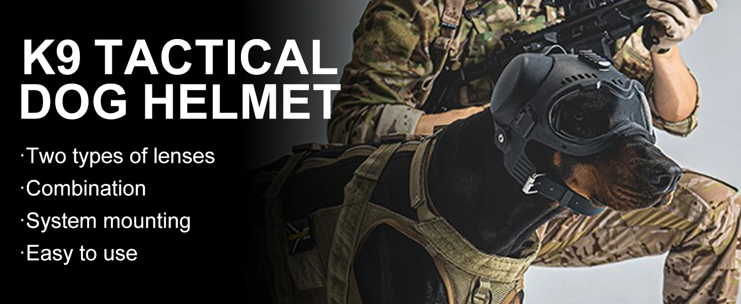 K9 Dog helmet