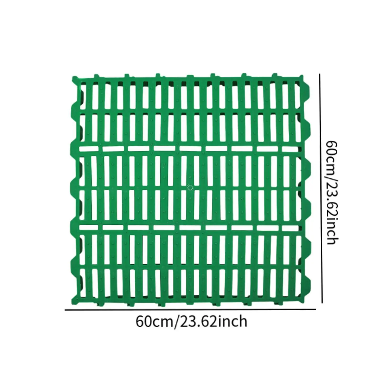 Cage Resting Mat Rabbit Cage Mat Floor Mat Playpen Feet Mats Green Professional Rabbit Feet Pad Fecal Leakage Plate for Sheeps