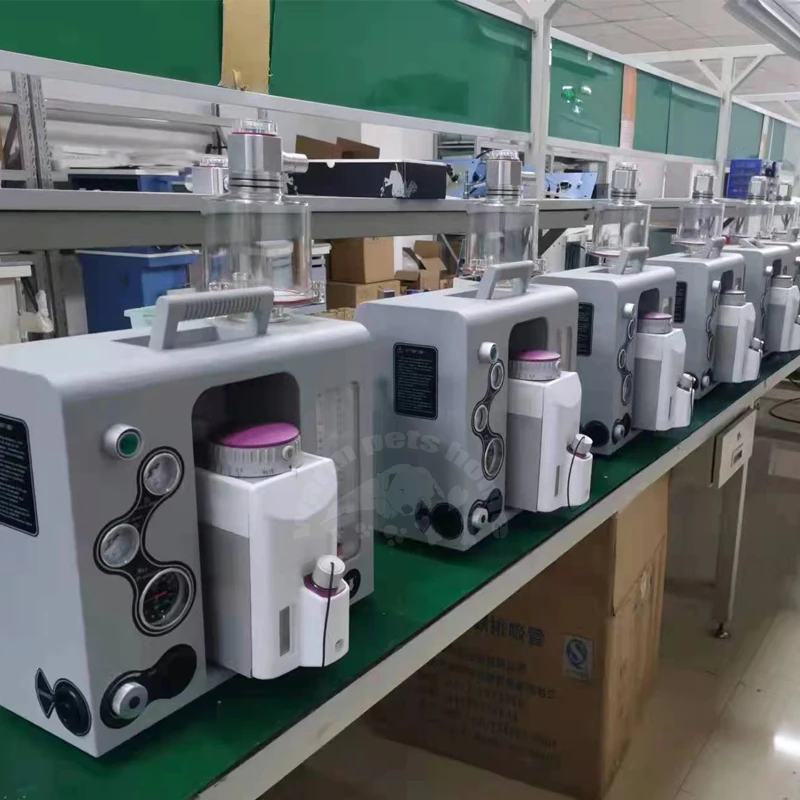 Máquina de anestesia portátil, aparato de anestesia médica para mascotas, perros y gatos, equipo de anestesia veterinaria hospitalaria - imagen 4