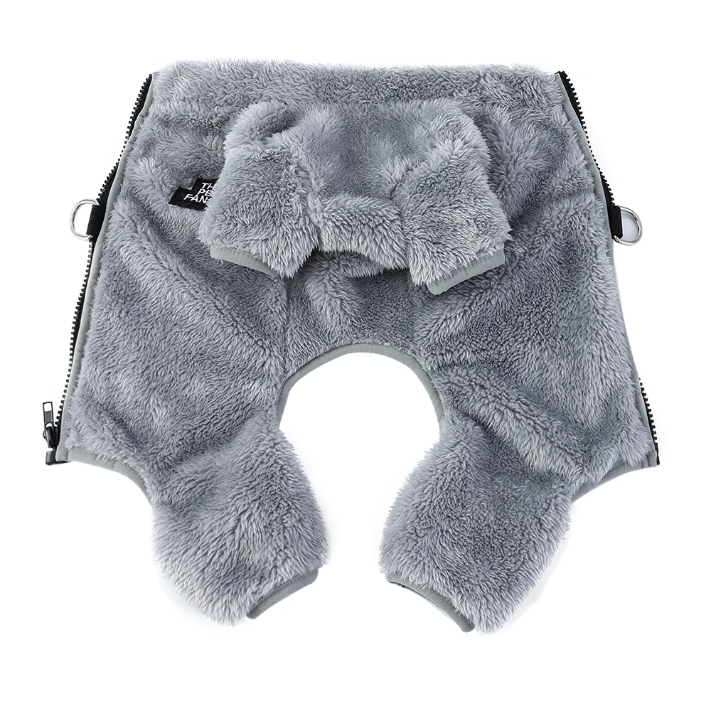 Abrigo de forro polar para perros pequeños – Cremallera y anillo para Chihuahua - imagen 4