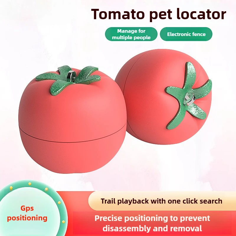 Localizador de tomate para mascotas, localizador de perros, Collar inteligente 4G, GPS para niños mayores, dispositivo antipérdida para mascotas, ubicación, productos para mascotas, rastreadores GPS