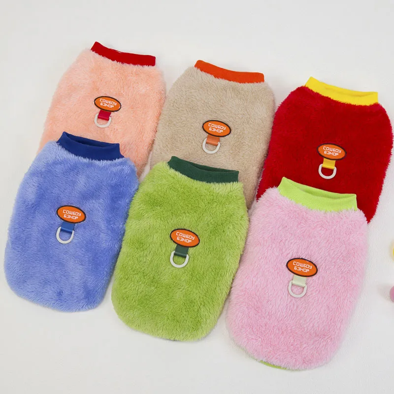 Sudaderas con capucha largas de felpa, ropa de invierno de manga corta, ropa cálida para perros pequeños, Chihuahua, perro salchicha, sudadera para cachorros, suéter XXL - imagen 3