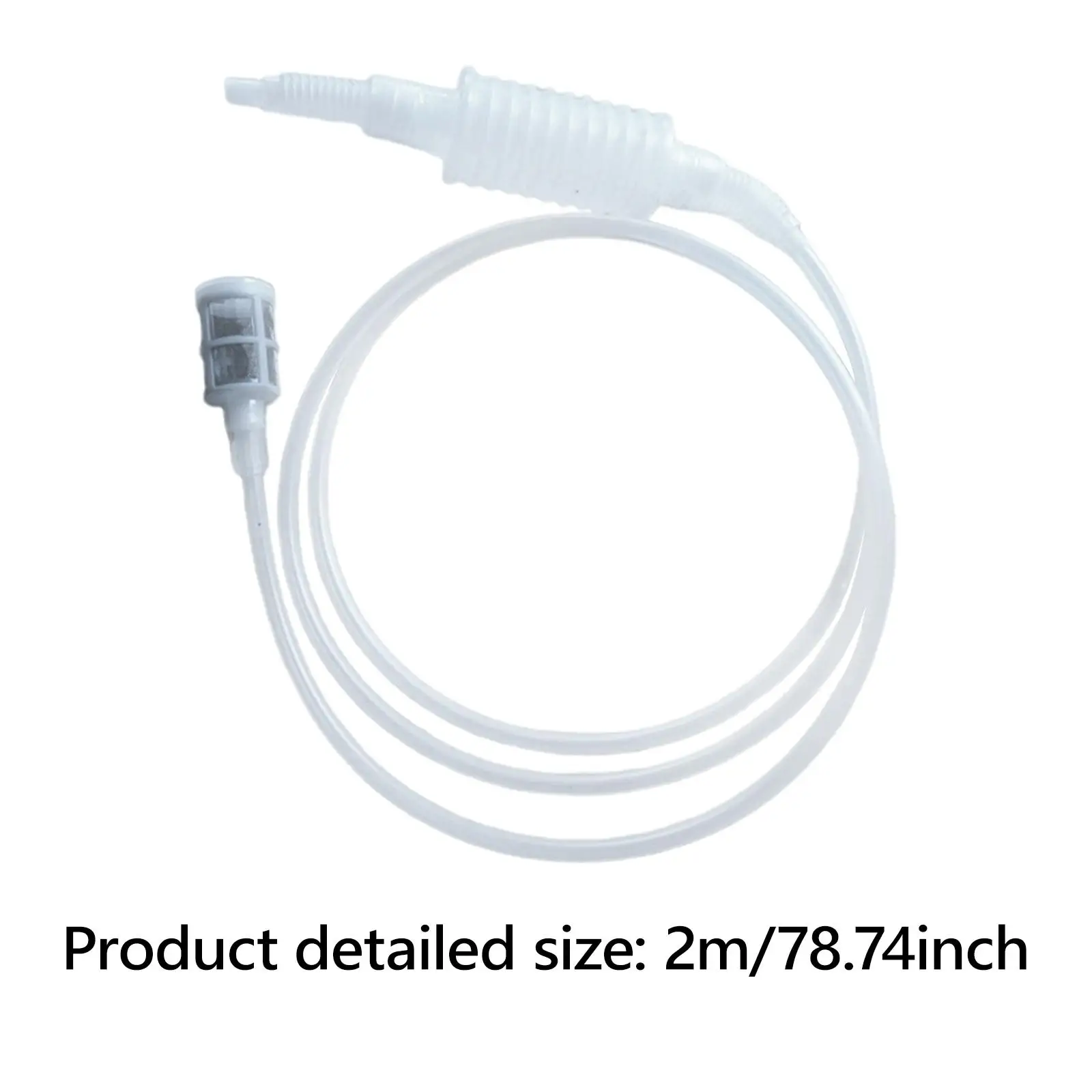 Aquarium Siphon Vacuum Cleaner Fish Tank Water Change Remove Dirt Manual Tool Multifunction for Fish Tank Home Sand Cleaning