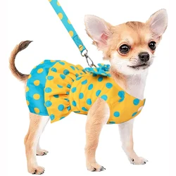 Vestido lazo verano para perros pequeños Yorkie y Chihuahua