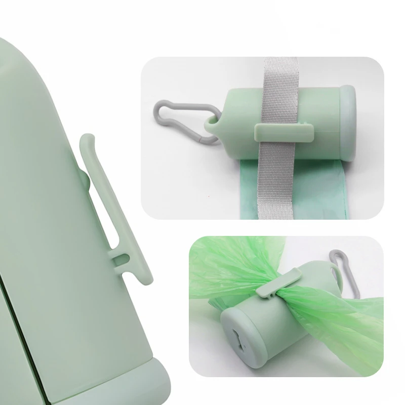 Dispensador de bolsas para excrementos caninos – Soporte paseo - imagen 2
