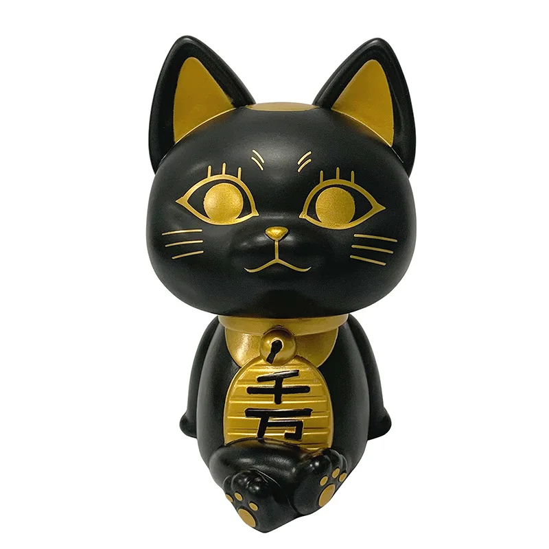 Figura Gato de la Suerte Dandadan 17,5 cm – Decoración felina - imagen 3