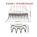 13 tooth Curved