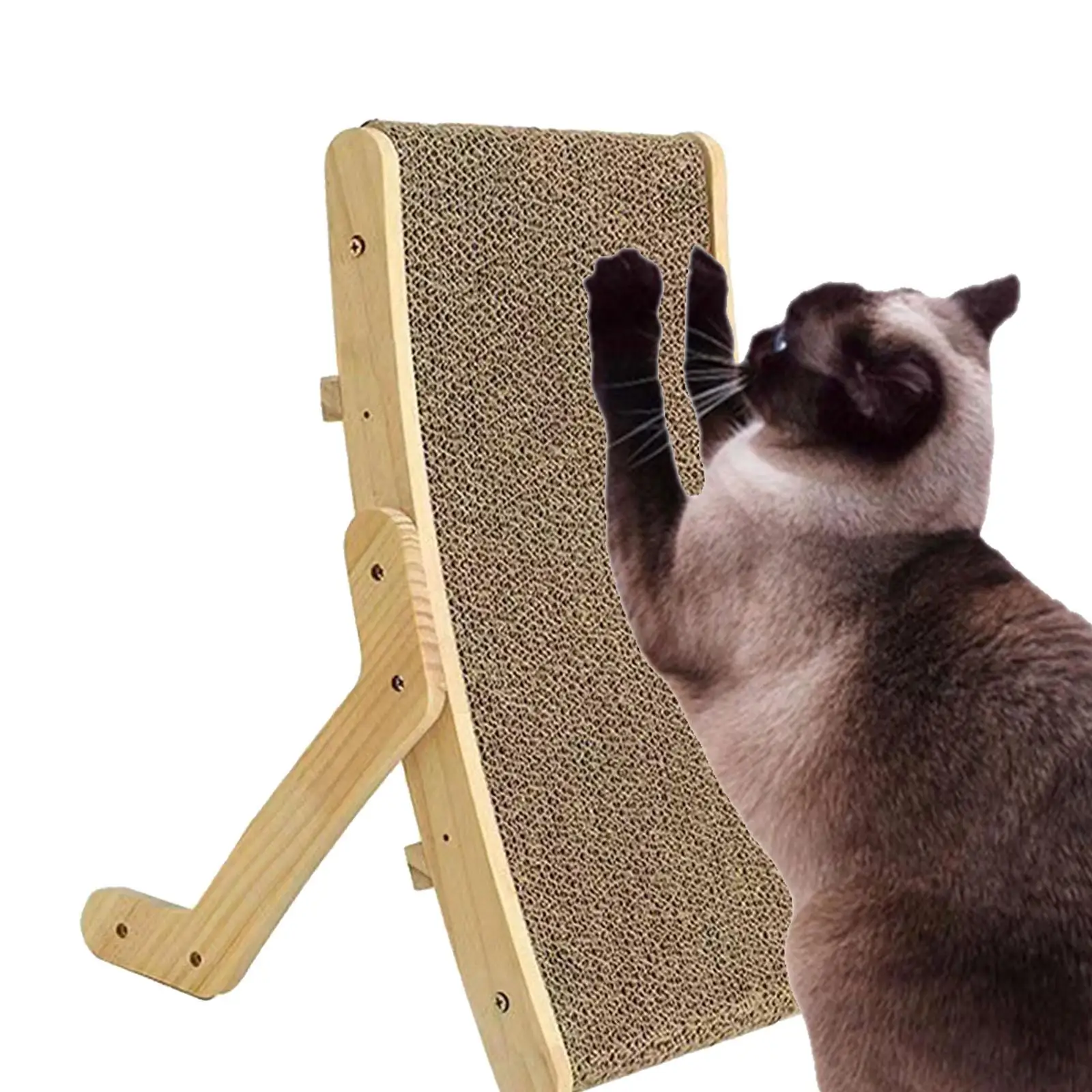 Cat Scratcher Decoration Sleeping Bed Multifunctional Protect Furniture Nonslip Scratching Cardboard for Indoor Cats Kitty