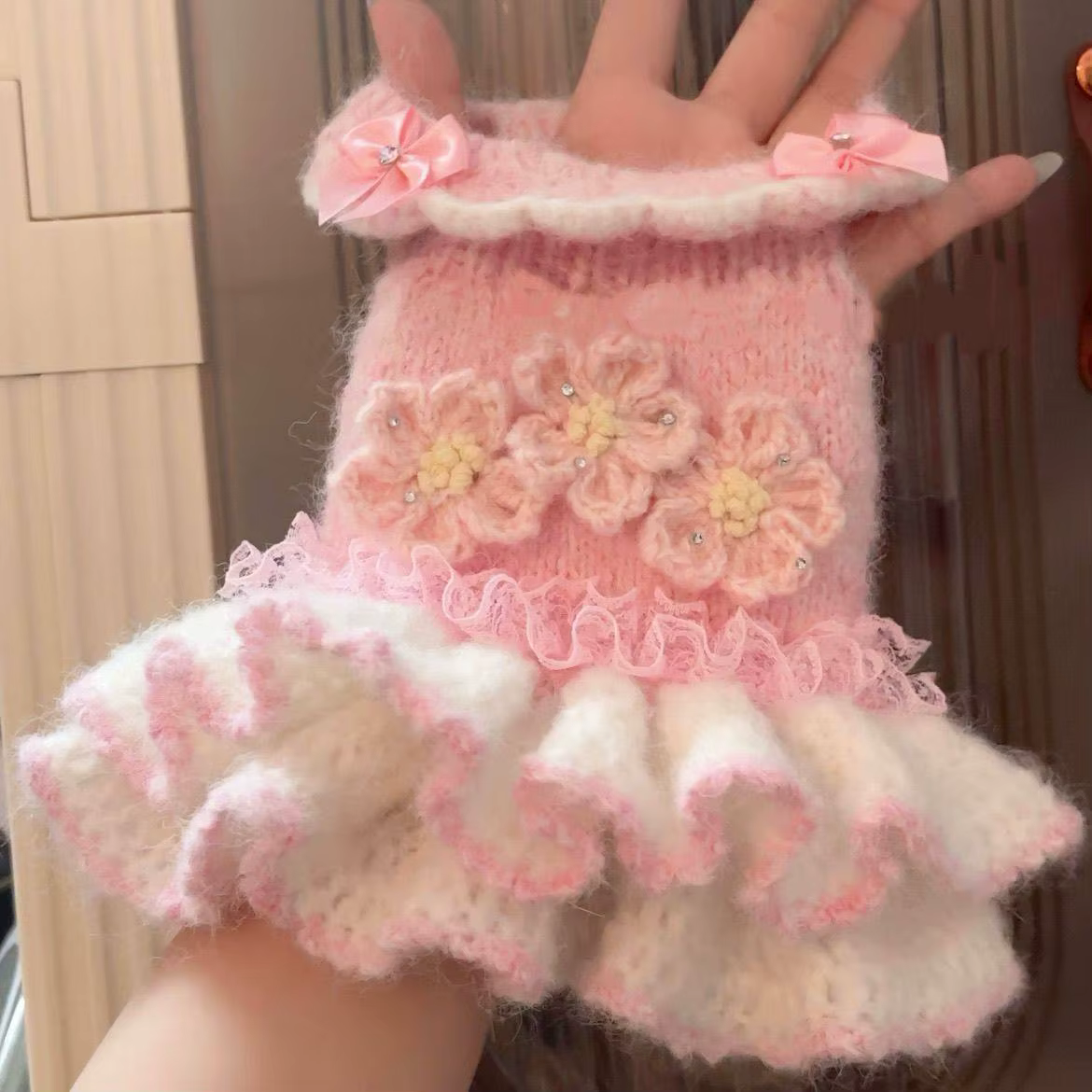 Jersey princesa de felpa para gatos y perros pequeños - imagen 2