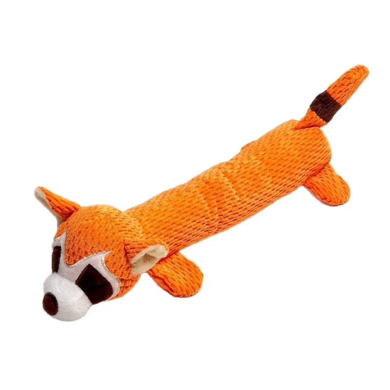 Juguete divertido para perros, juguete de peluche con sonido resistente a mordeduras, León, Lobo, elefante, mascota de dibujos animados, juguete para perros chillón para perros pequeños y medianos - imagen 5