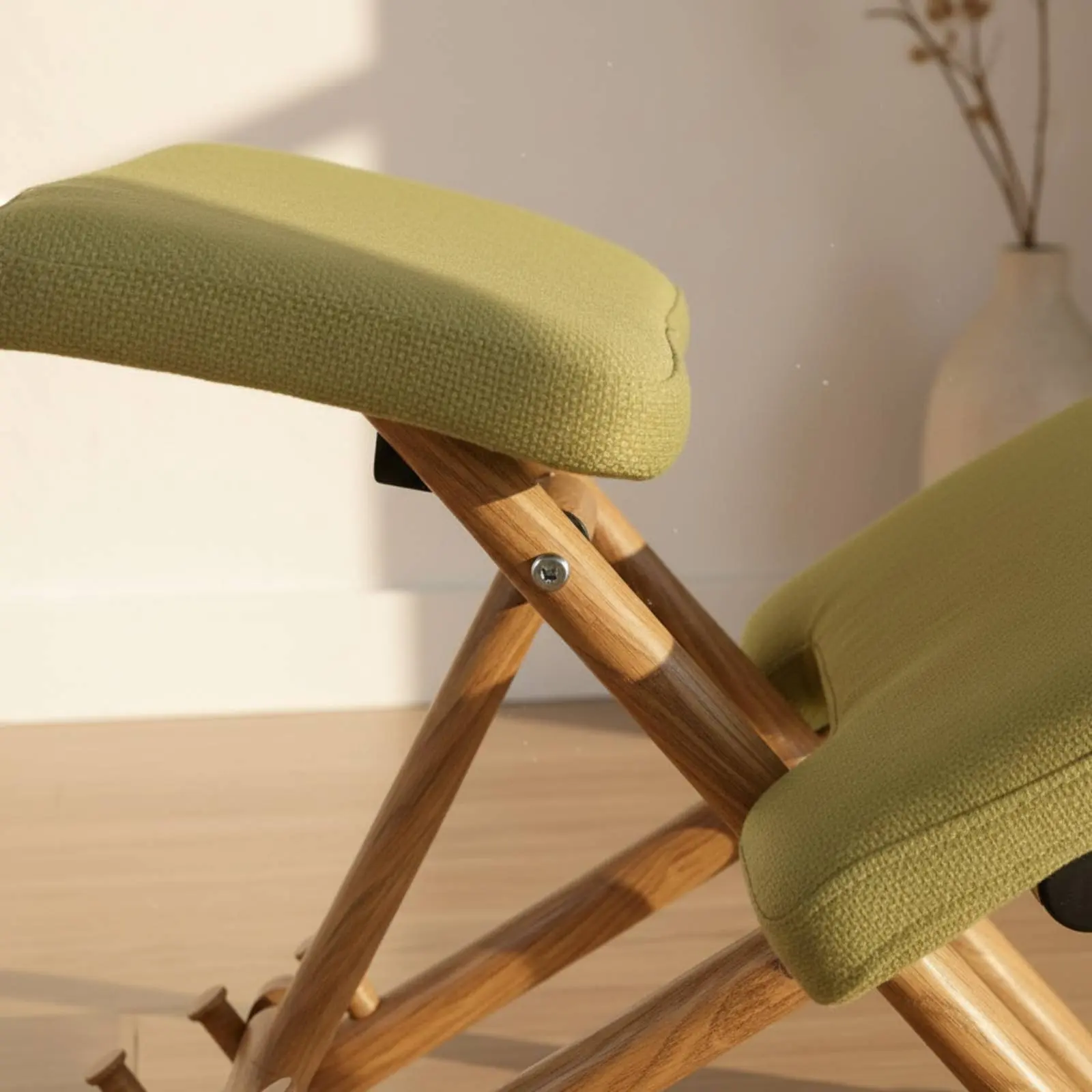 Silla ergonómica para rodillas con acolchado grueso y regulable altura - imagen 3