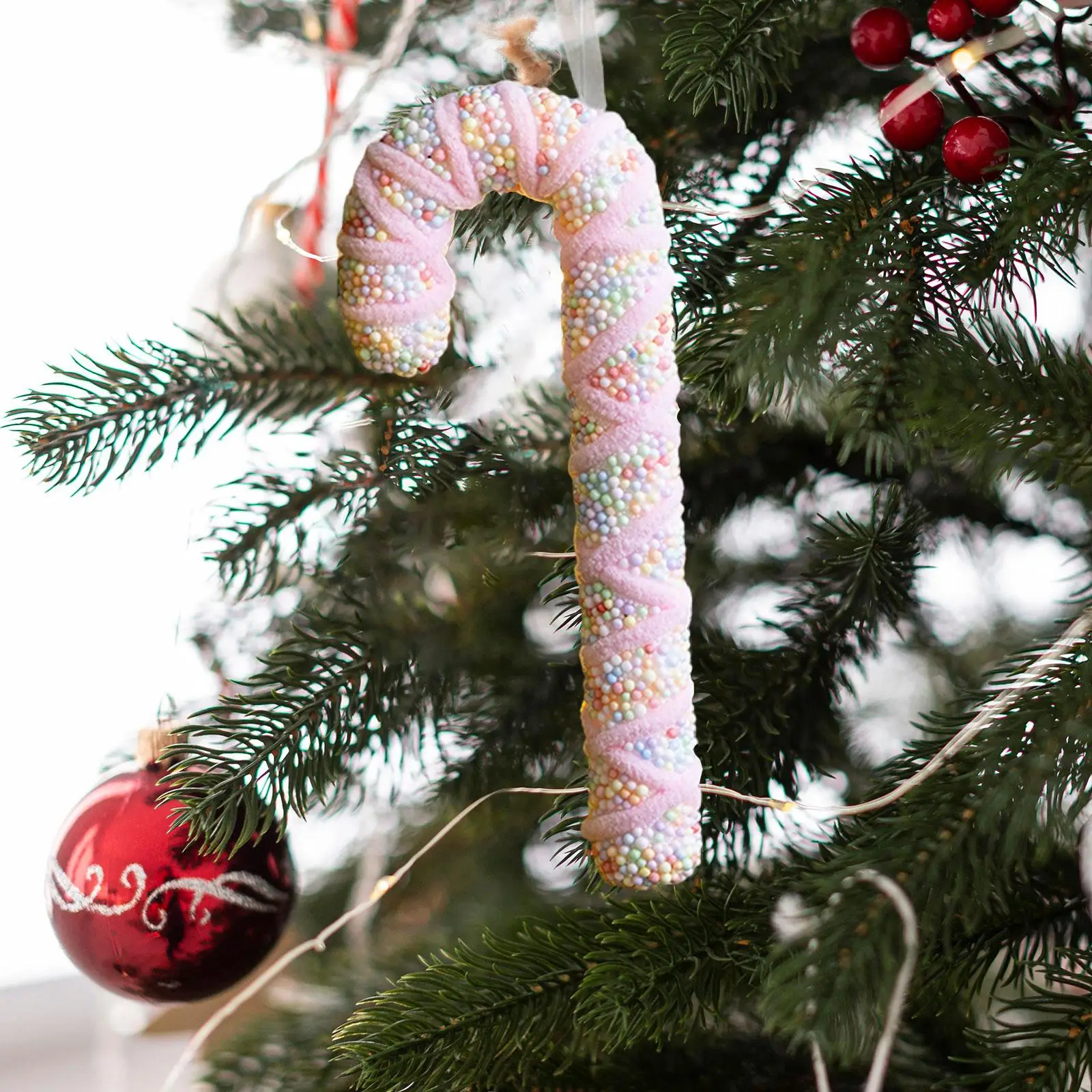 Christmas Tree Hanging Decoration Pendant Shatterproof Novelty Reusable Christmas Ornament Xmas Decor New Year Home