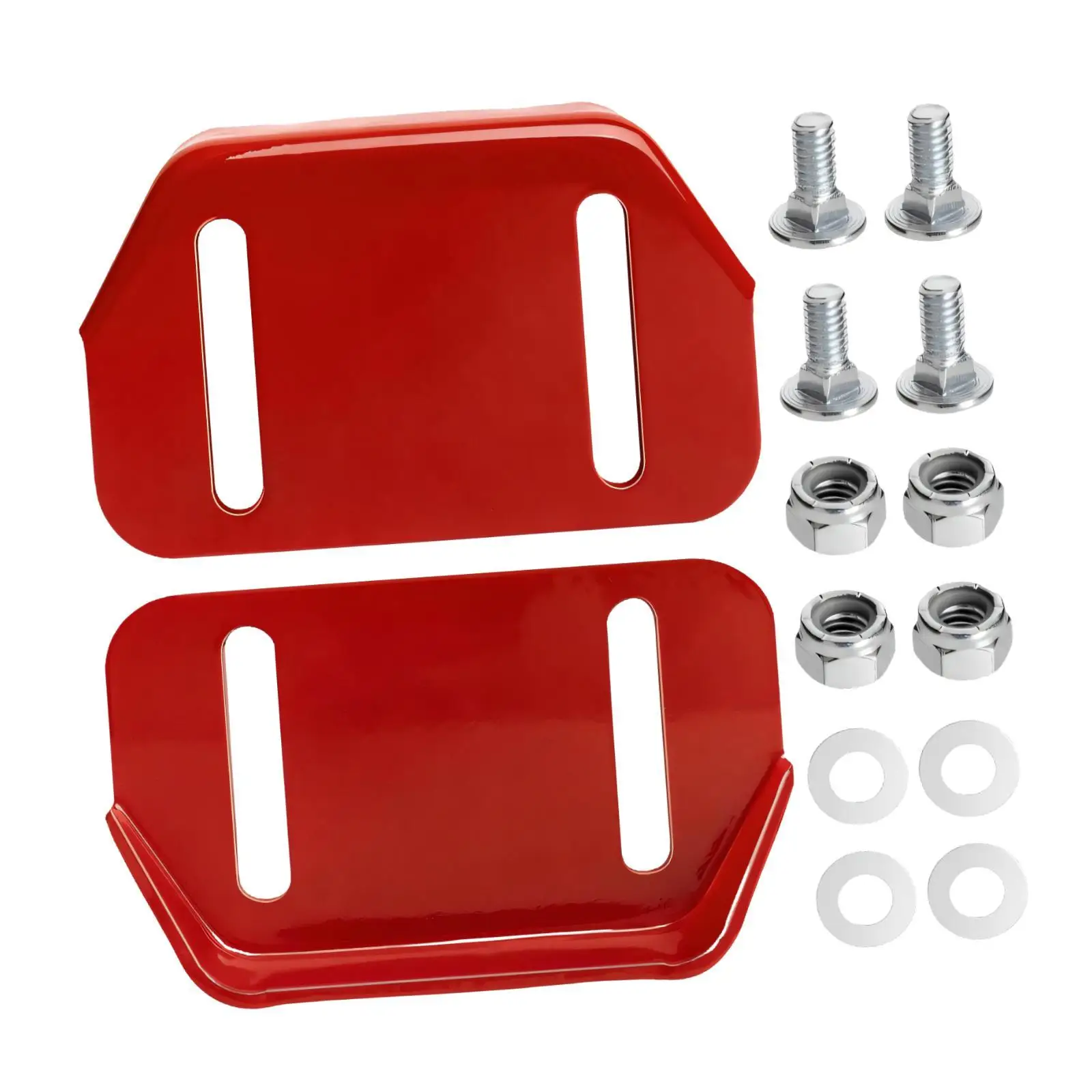 2x Snow Blower Skid Plate Shoes,784-5580-0637 Repair Mounting Hardware 780-420 Snowblower Skid Shoes for Snow Thrower