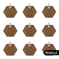 Walnut Hexagon