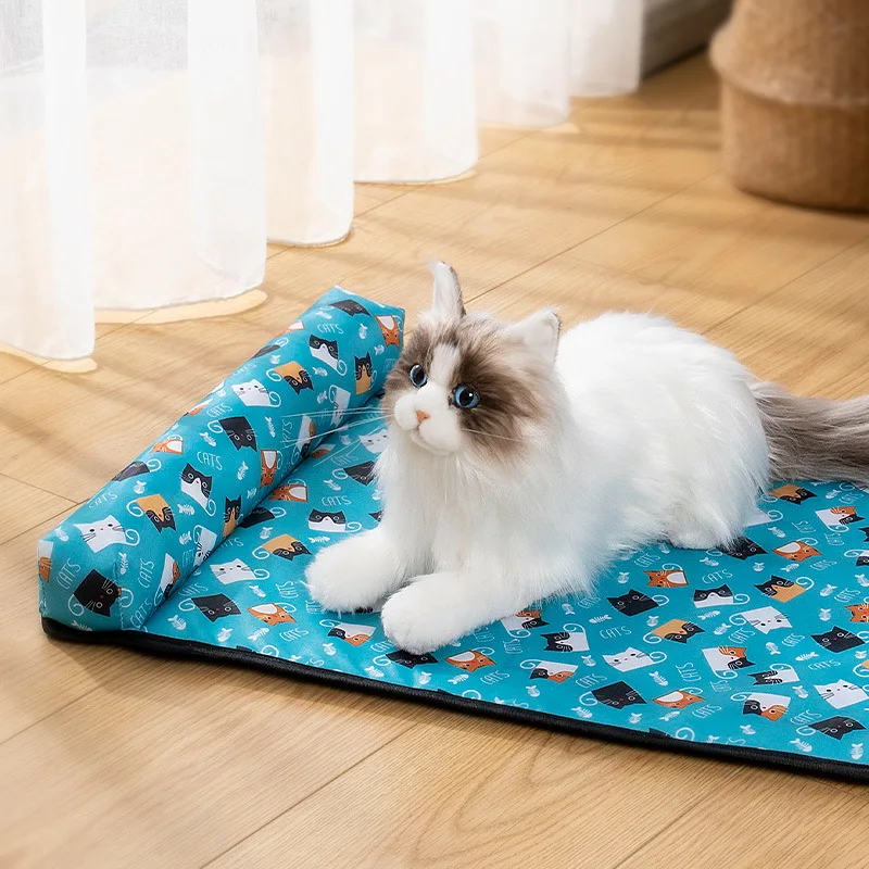 Alfombrilla suave para cama de perro y gato, manta lavable para dormir, accesorios para el hogar, sofá para mascotas - imagen 4