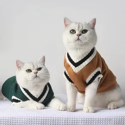 Suéter abrigo invierno para perros y gatos pequeños