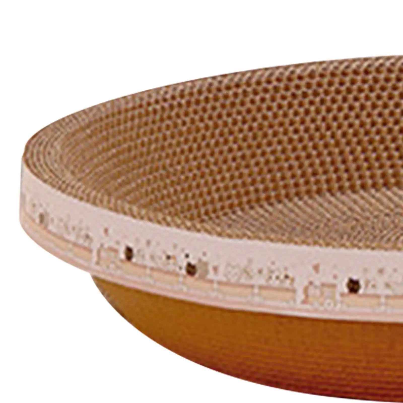 Round Cardboard Cat Scratcher Bed Couch Scratch Pad Nest Pet Supplies Rest