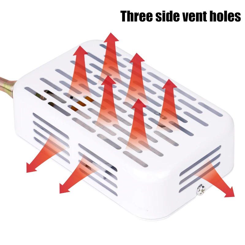 Calentador de jaula para pájaros, iluminación ambiental Natural simulada, lámpara de calor cálida, luz calentadora antimordeduras para loros y loros, 1 Uds. - imagen 3