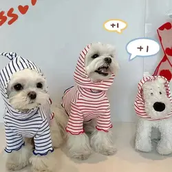 Sudadera de peluche con capucha para gatos y perros