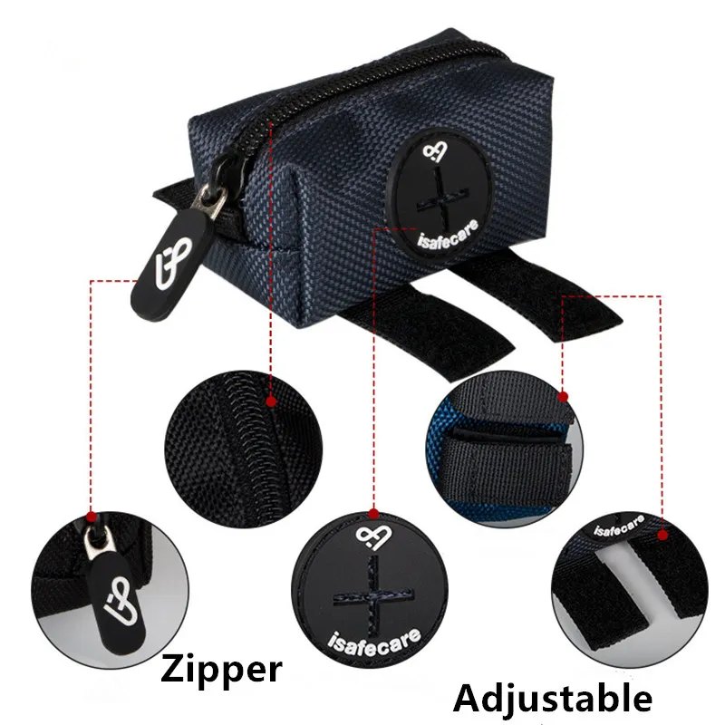 Dispensador de bolsas para excrementos de perro, soporte para bolsas de basura, herramientas de limpieza para mascotas - imagen 5