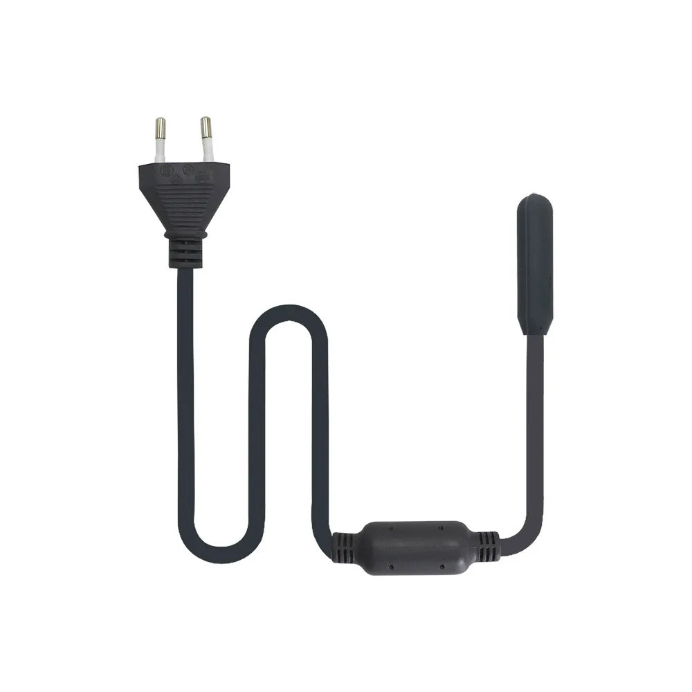 Silicona estándar británica europea y americana de 220V para calentar mascotas, incubadora, cable calefactor para reptiles, caucho de silicona impermeable - imagen 5