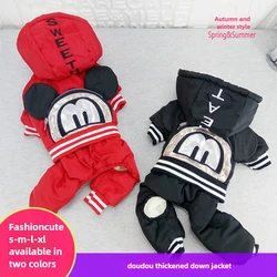 Chaqueta térmica de algodón para perro invierno abrigo