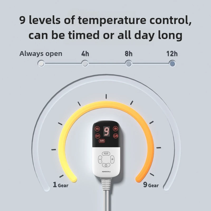 Manta eléctrica calefactora para mascotas, almohadilla calefactora de invierno, estera impermeable para gatos, estera de seguridad ajustable con temperatura constante para perros y gatos - imagen 2