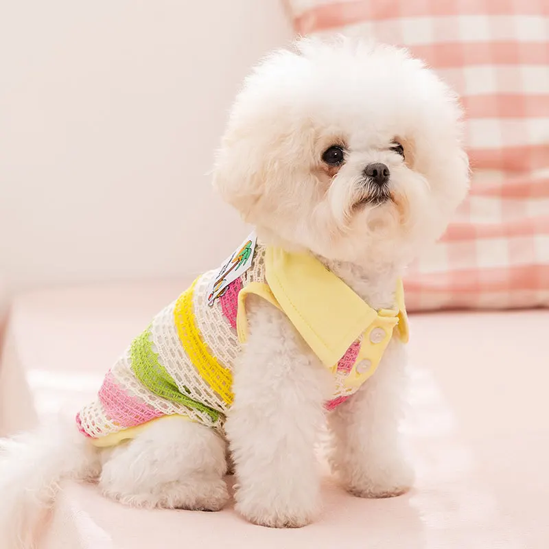 Conjunto veraniego para perros y gatos – chaleco refrigerante y polo - imagen 5