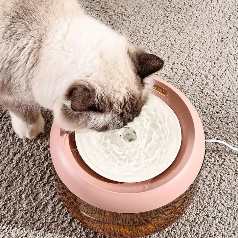 Dispensador de agua automático para gatos, dispensador de agua circulante para mascotas, cuenco para gatos, suministros para mascotas - imagen 2