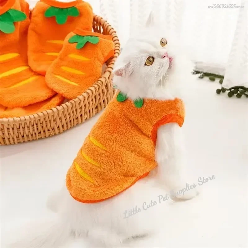 Ropa bonita para perros, chaleco de invierno para perros pequeños, gatos, suéter cálido para mascotas, chaqueta acolchada de Franela suave para cachorros, suministros de accesorios para perros Xxs - imagen 3