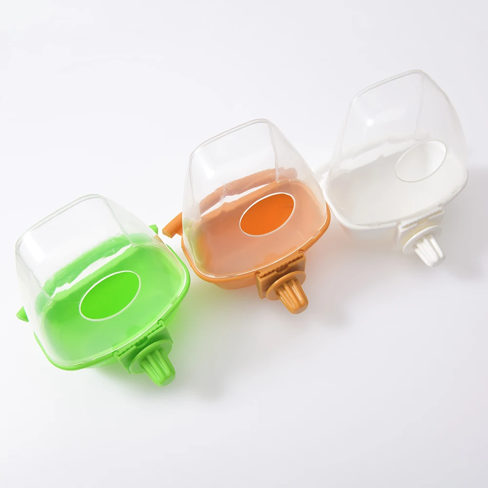 Caja de alimentación para loros, recipiente colgante automático para pájaros, agua, periquito, 1 unidad - imagen 5