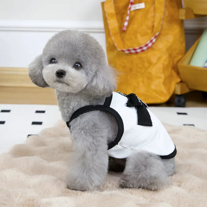 Chaleco fino de verano para perros, ropa transpirable para mascotas para perros pequeños y medianos, camiseta bonita para cachorros, ropa para Chihuahua Yorkie, accesorios para perros - imagen 4