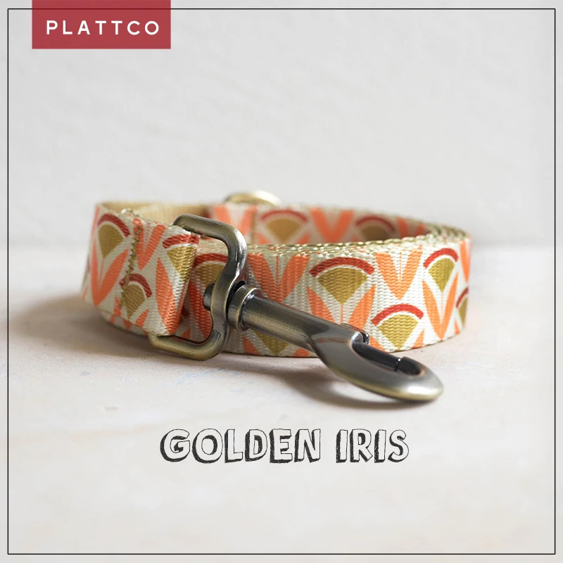 PLATTCO, correa para perro con patrón de moda, correa de nailon estampada para mascotas, cuerda para perros pequeños y medianos, correas suaves para caminar para mascotas PDL352