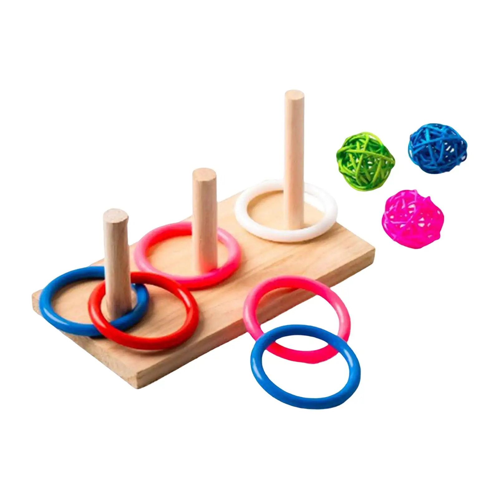 Bird Tabletop Toy Trick Prop Parrot Intelligence Toy for Lovebird Birds Gift