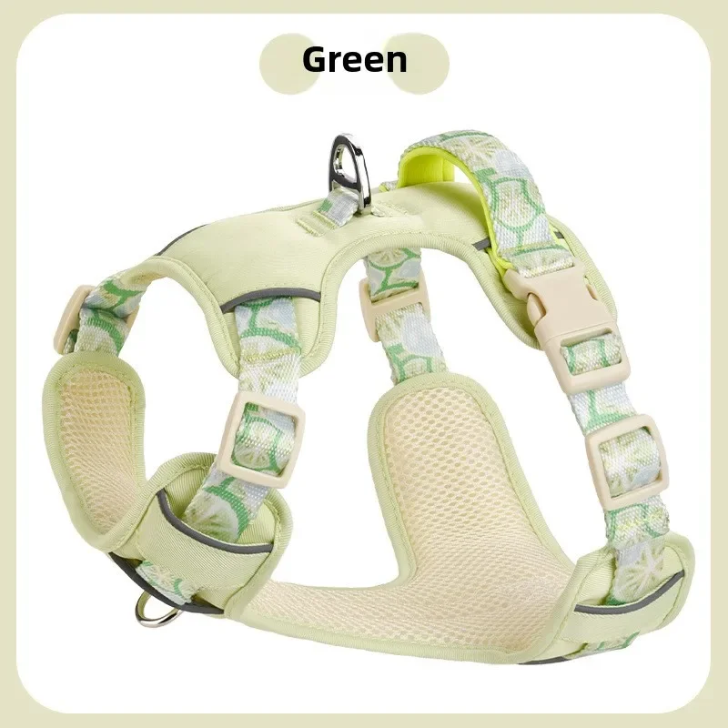 Arnés de collares para perros, productos para mascotas, pecho, Collar para cachorros, suministros, accesorios, mascotas grandes, chaleco táctico para perros, correa para gatos - imagen 4